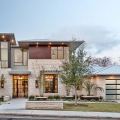 A Contemporary Home With Rustic Elements Connects To Its Environment