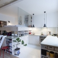 Inexpensive Studio Apartment Renovation With All-In-One Kitchen And Sleeping Loft
