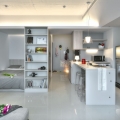 Small Taipei Studio Apartment With Clever Efficient Design
