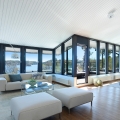 Modern Home in Sweden with Views of the Water and Archipelago Traffic