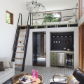 Double-Height Casita and New Pool Added to a Small Backyard