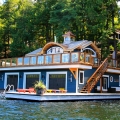 Muskoka Lakeside Cottage Boathouse