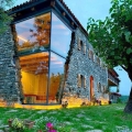 Stunning Rustic Stone House with a Modern Touch
