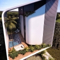 Sustainable Bioclimatic Tropical Modern House in Mexico