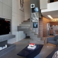 Modern Duplex Loft Apartment in São Paulo with Unobstructed City View