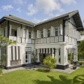 Tudor Inspired Colonial Architectural Style Luxury Home in Singapore