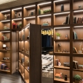 Secret Hidden Room Behind a Bookshelf at PARQ Vancouver Hotel Bar