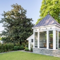 Charming Modern Backyard Garden Pavilion Retreat