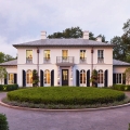 French Mediterranean Style Mansion with Eclectic Interior