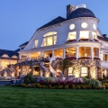 Lakefront Nautical Themed Mansion with Cottage Vibe
