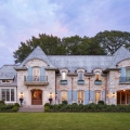 Elegant Stone House in Minnesota with French Country Character