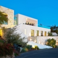 Romantic Modern Oceanfront Stone and Stucco House