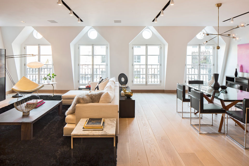 41-Warren-Tribeca-Penthouse_1 NYC Modern Penthouse Apartment