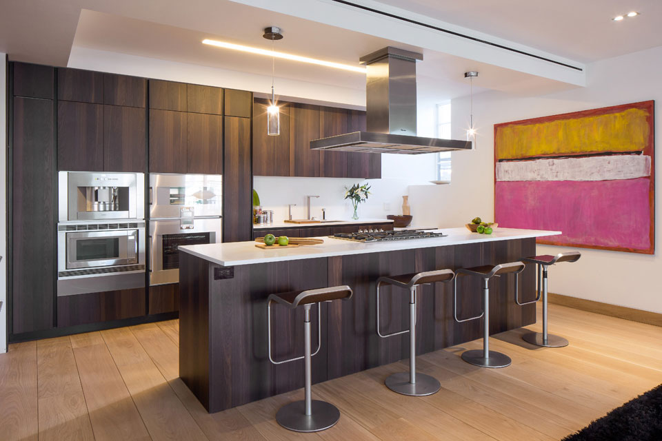 41-Warren-Tribeca-Penthouse_3 New York Apartment Modern Kitchen