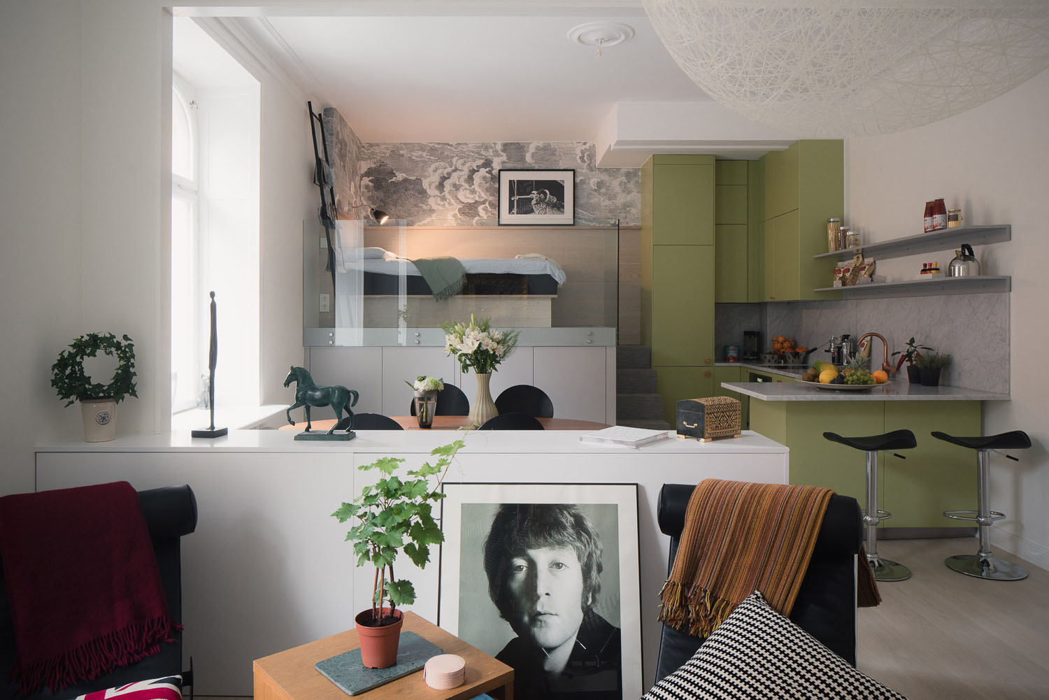 Stylish Studio Apartment with Good Layout