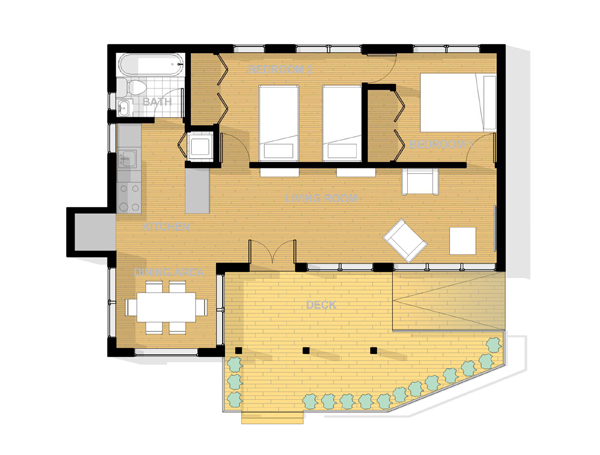 Amagansett-Beach-Bungalow_6 Small Beach Bungalow Floor Plan