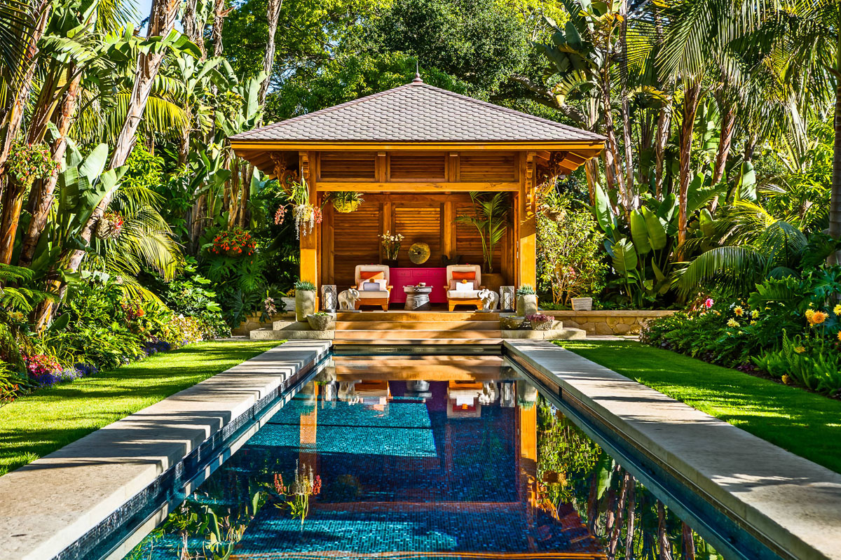 Balinese Style Open-Air Teak Folly