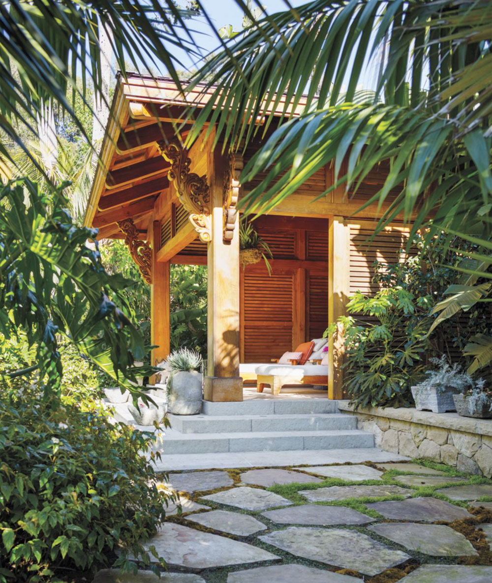 Balinese Style Open-Air Teak Folly