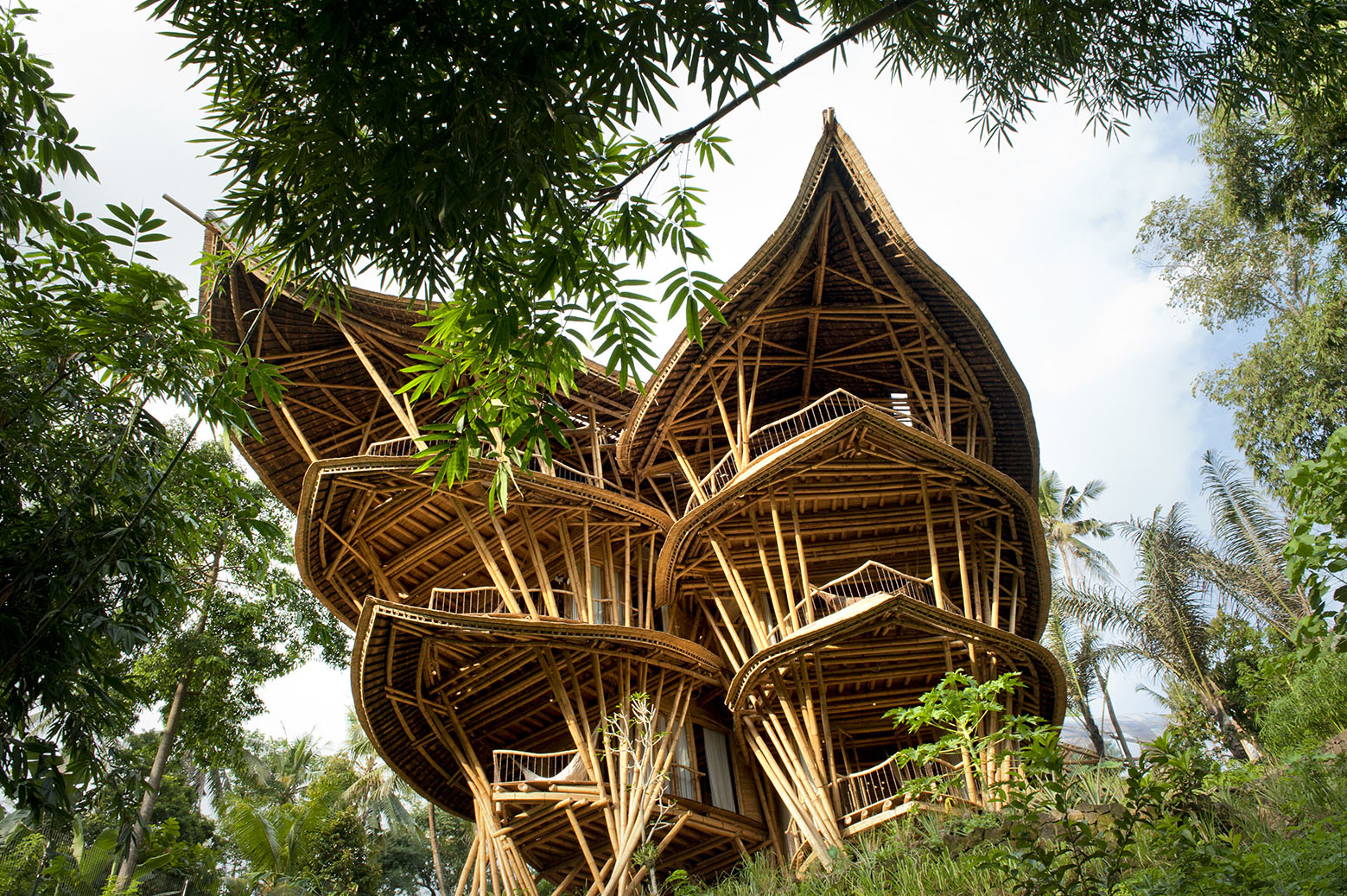Bamboo-House_1 Fantasy Bamboo Tropical House