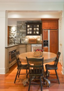 Rustic Basement Kitchen