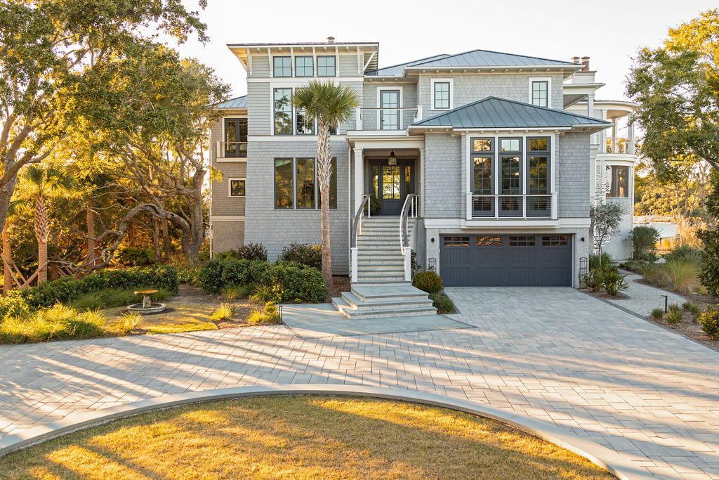 Coastal Style Waterfront Mansion - Isle of Palms, South Carolina