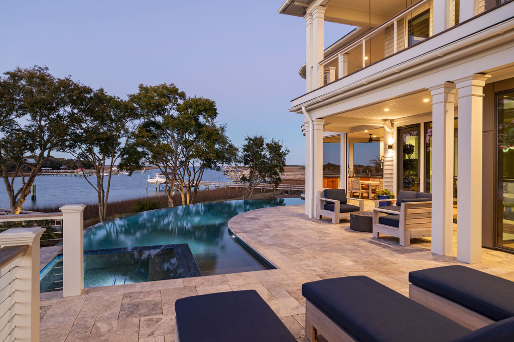 Coastal Style Waterfront Mansion - Isle of Palms, South Carolina