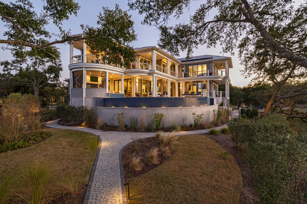 Coastal Style Waterfront Mansion - Isle of Palms, South Carolina