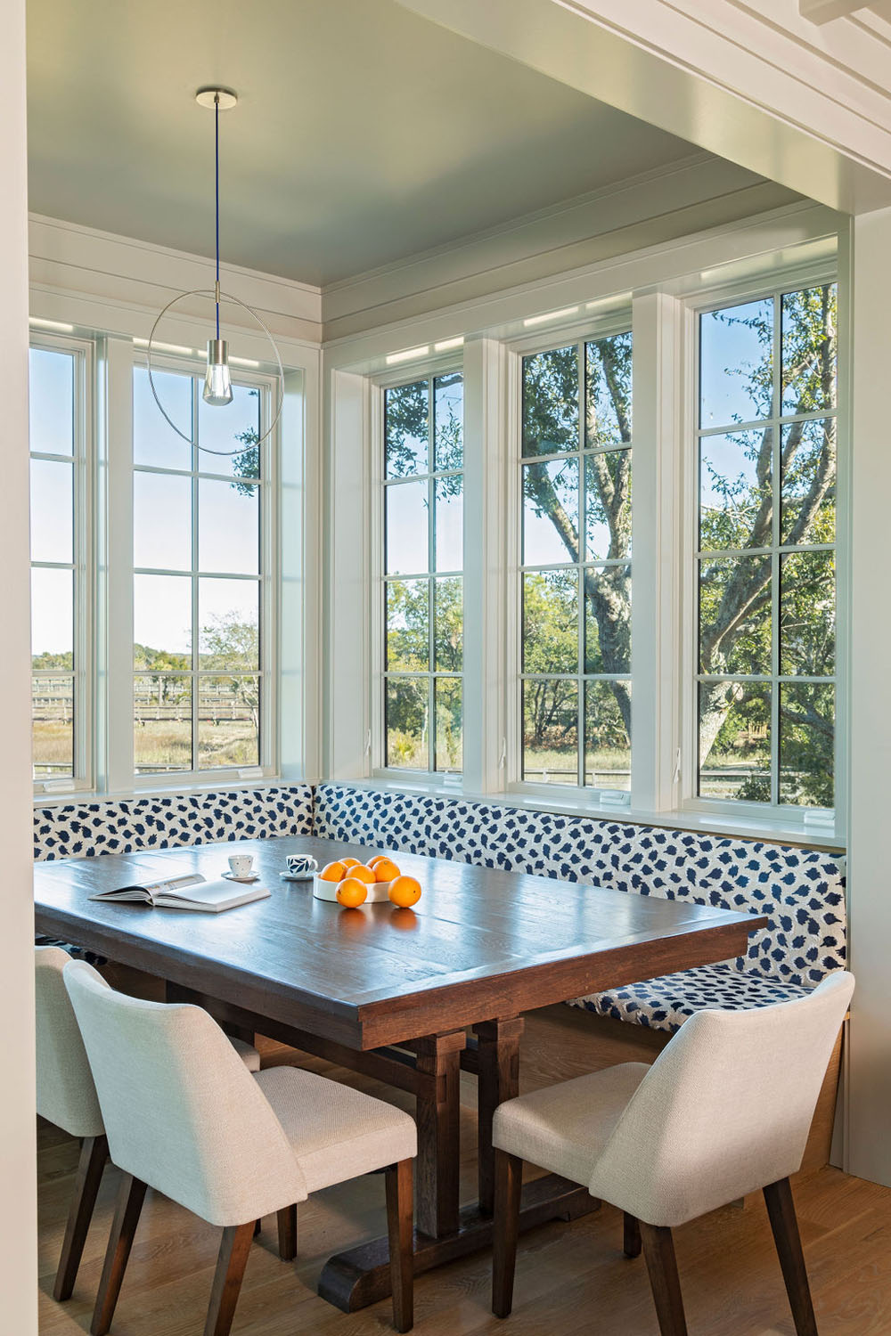 Coastal Style Waterfront Mansion - Isle of Palms, South Carolina Corner Breakfast Nook