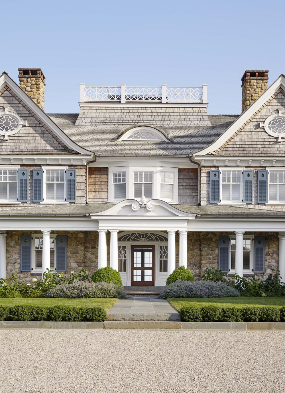 Coastal Beach Style Stone House - Westerly, Rhode Island