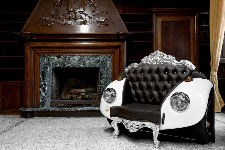 Beetle-Armchair_3 Swarovski Crystals Car Chair