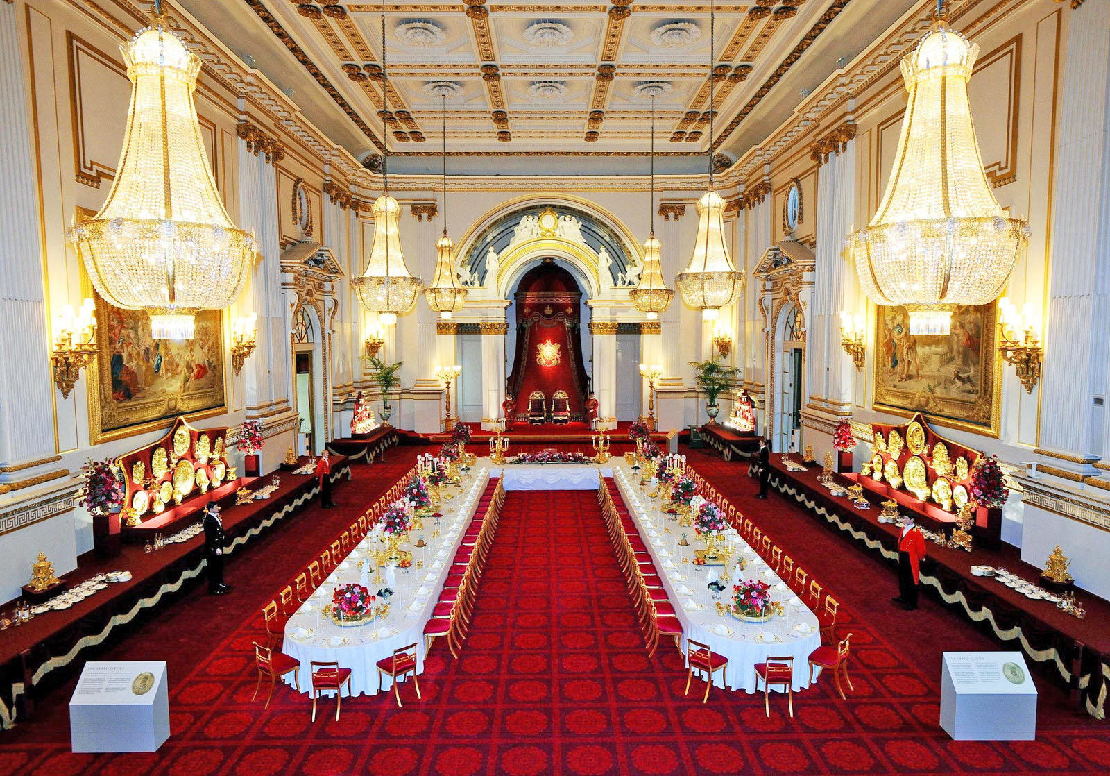 Buckingham-Palace-Ballroom Buckingham Palace State Dinner