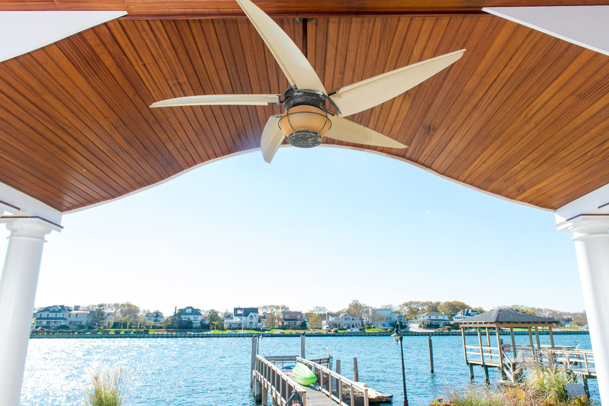 Effortless Coastal Style House - Avon-by-the-Sea, New Jersey Wrap-Around Porch with River View