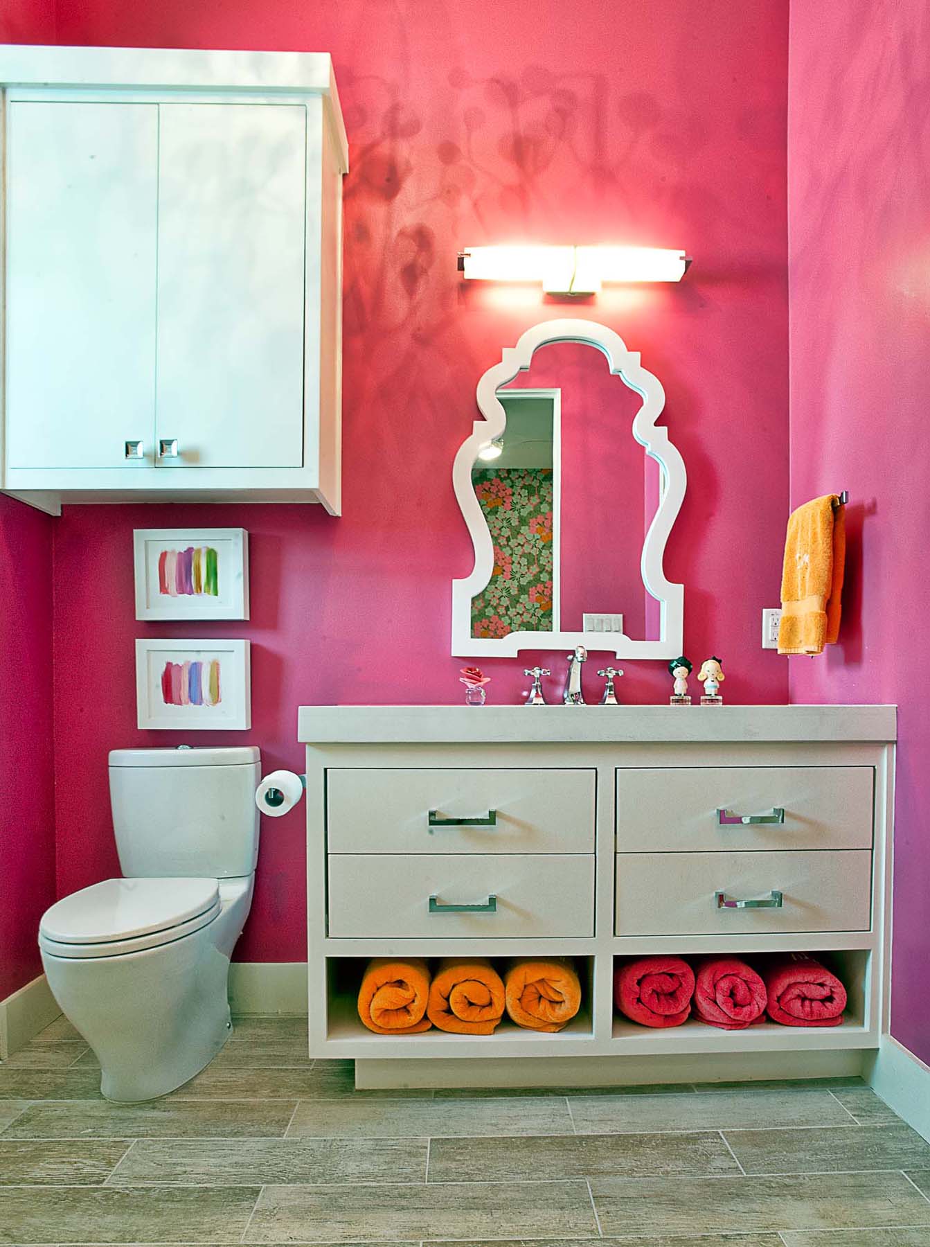 Pink Bathroom