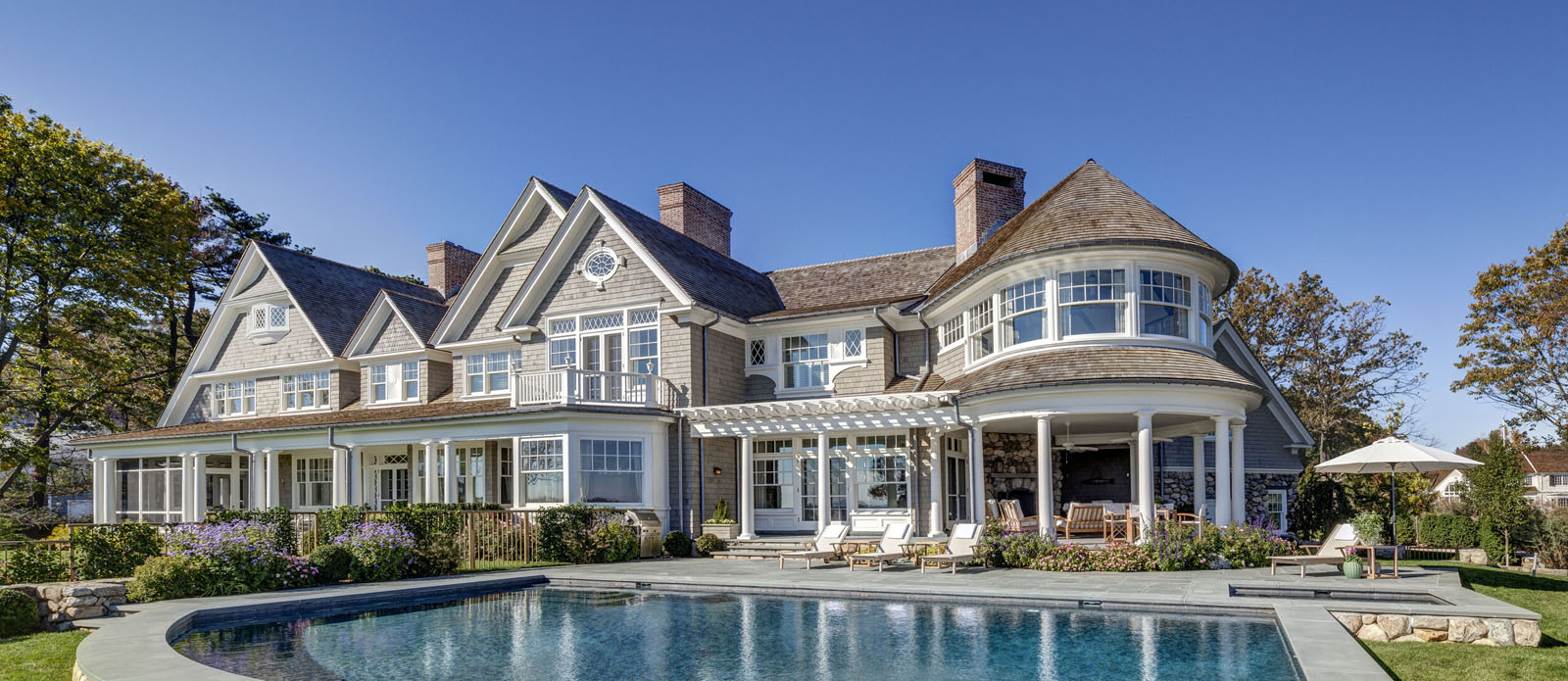 New England Shingle Style House - Greenwich, Connecticut