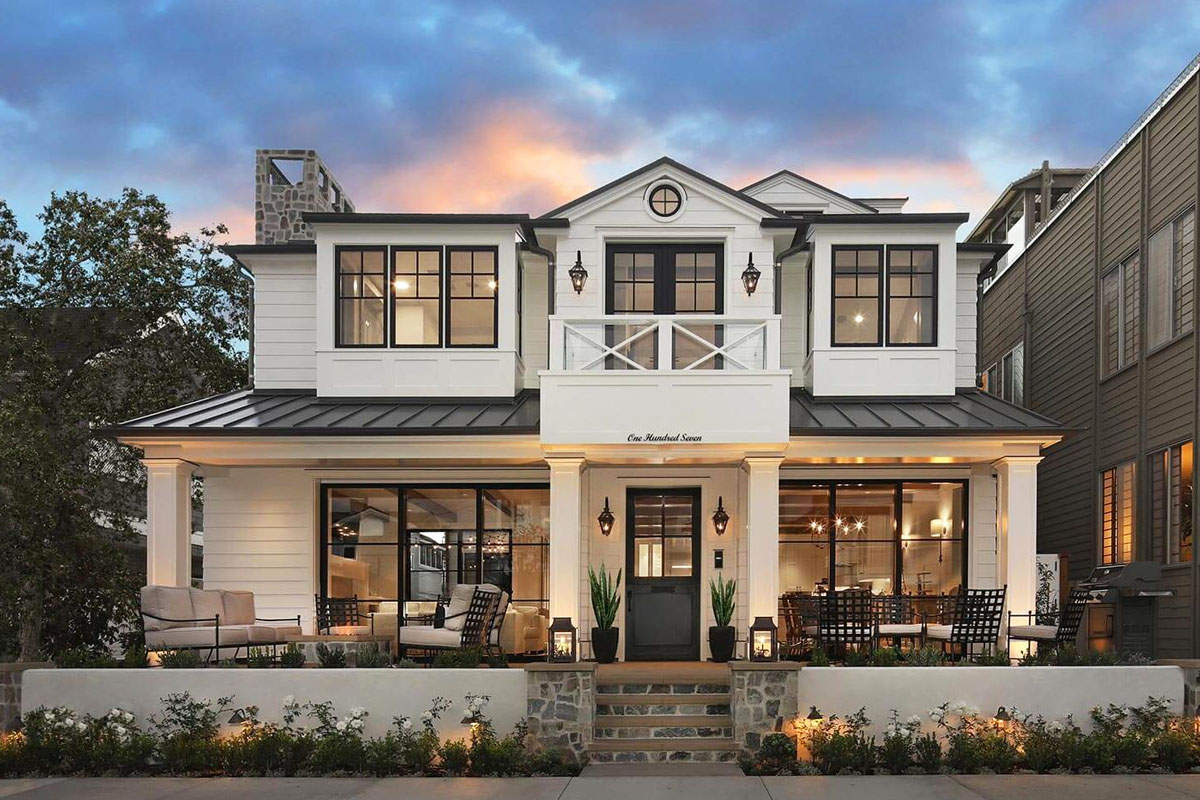 All American Custom Home - Newport Beach, California