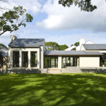 Transitional Style Modernist Home In Dallas