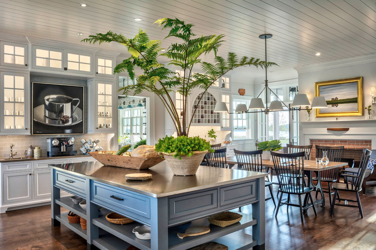 Coastal Style Country Kitchen Design