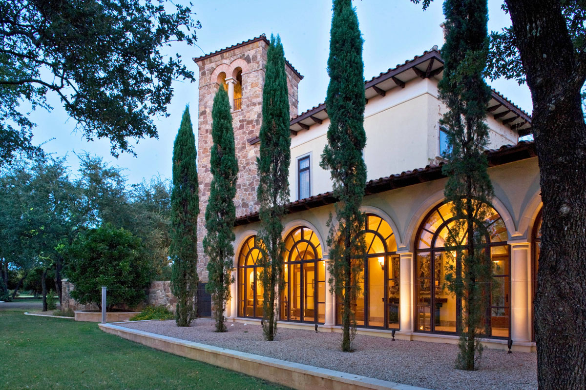Elegant Mediterranean Style Luxury Home - Austin, Texas