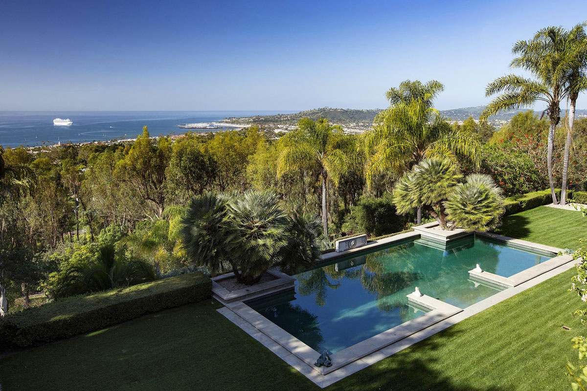 Solana Estate Classic Mediterranean Home - Montecito, Santa Barbara, California