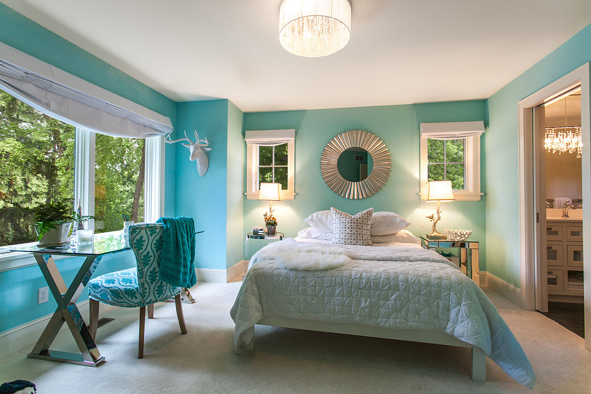 Craftsman Style Country Home Bedroom