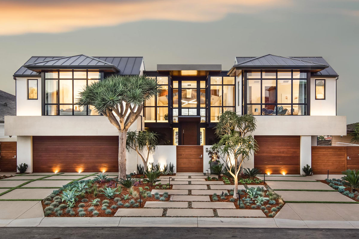 Elegant Modern Ocean View Home - Newport Beach, California