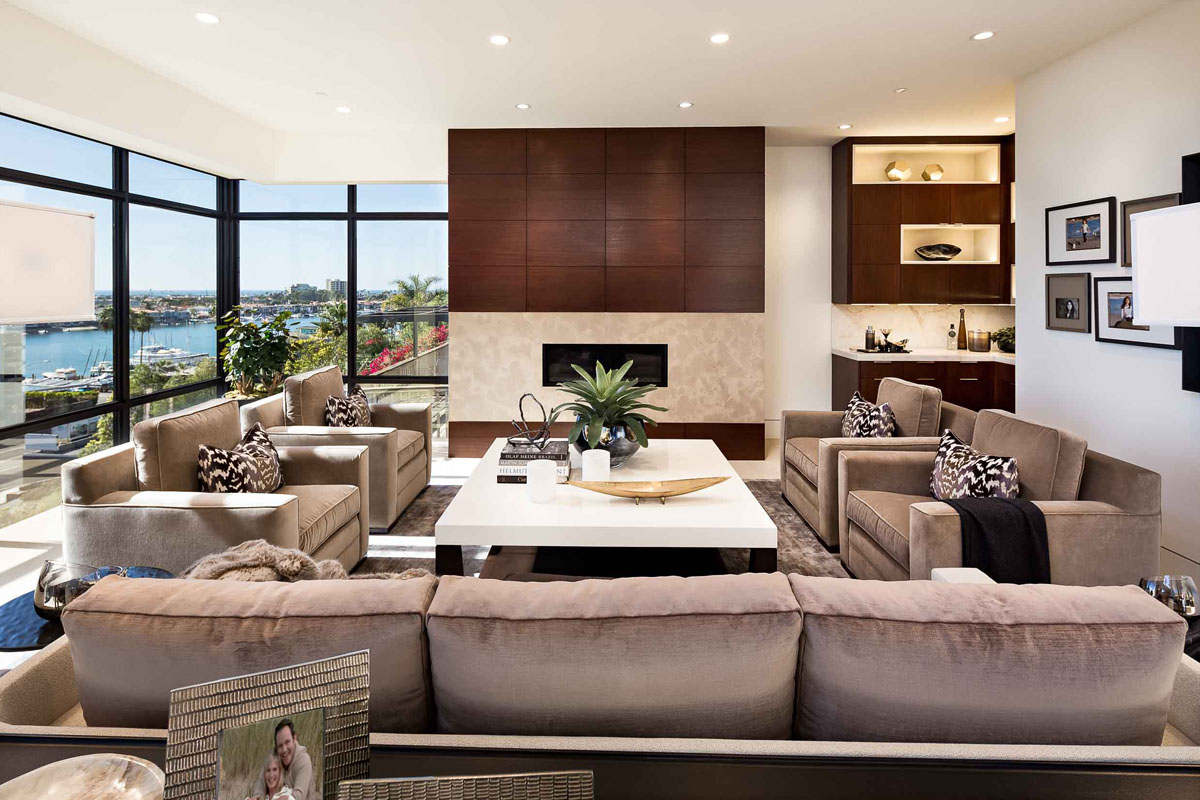 Elegant Modern Ocean View Home - Newport Beach, California