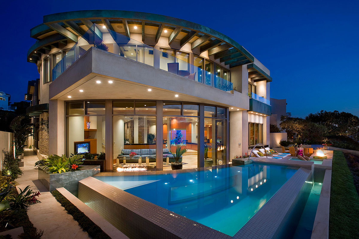 Stunning Resort-Like Oceanfront Luxury Modern Home - Dana Point, California