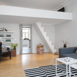 Custom-Built Small Loft Apartment In Stockholm
