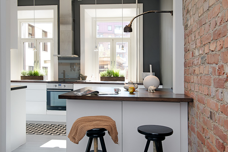 Custom-Loft-Gothenburg_4 Modern Loft Kitchen