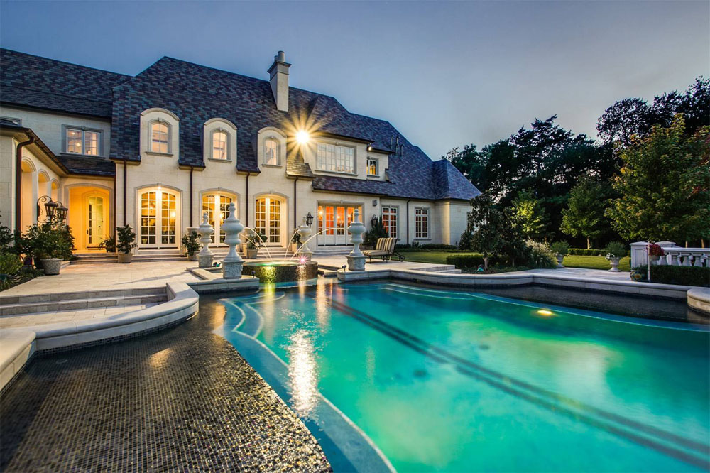 Luxury Home with Classical French Architecture - Dallas, Texas