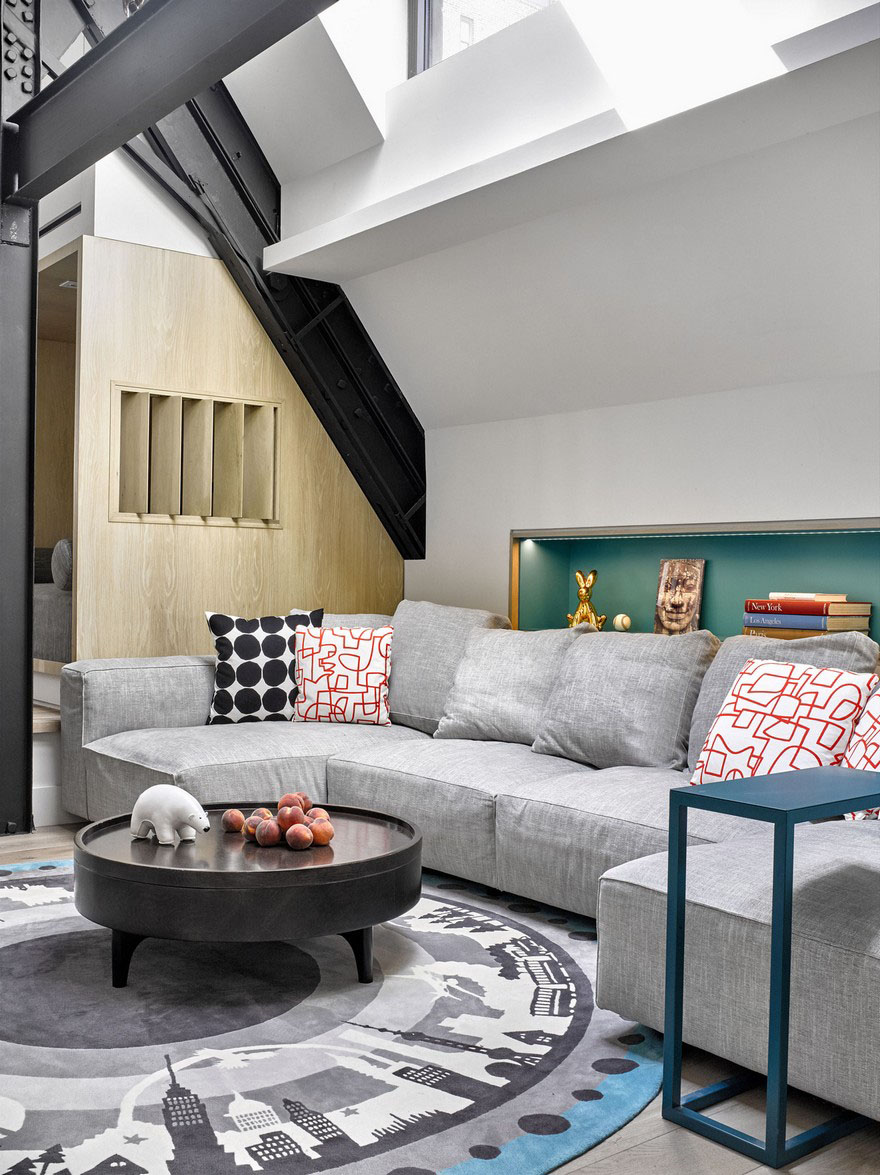 Downtown Abbey: Former Church Converted into Small Duplex Penthouse Apartment - Manhattan, NYC