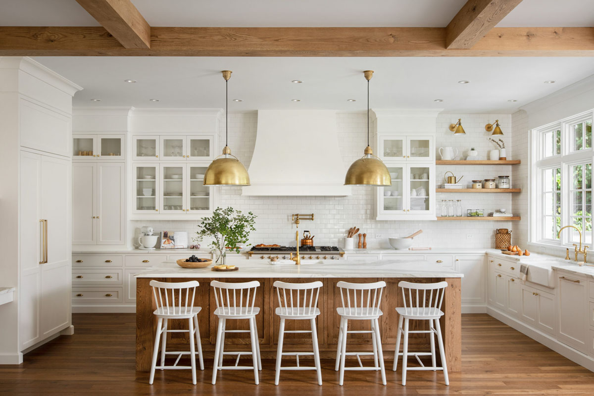 French Style Country Dream House Blends Traditional and Modern Luxury French Style Country Kitchen