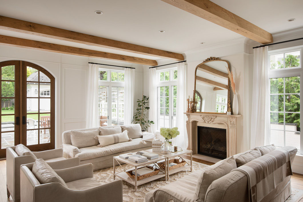 French Style Country Dream House Blends Traditional and Modern Luxury
