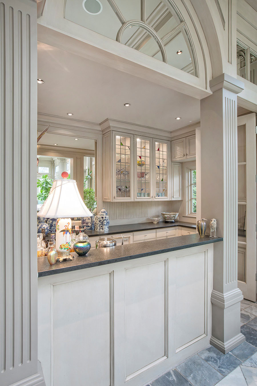 Luxury Sunroom Home Bar